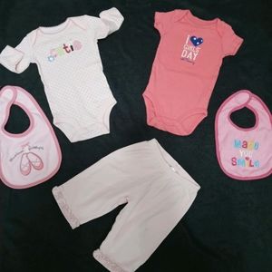 Lot of Baby Girl Clothes Size 3-6 Months
